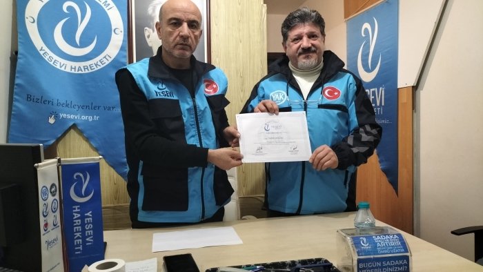EDİRNE YESEVÎ ARAMA KURTARMA (YAK) EKİP LİDERLİĞİ’NE SADIK BEKTAŞ GETİRİLDİ